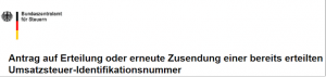 Ratgeber zur Umsatzsteuer Identifikationsnummer USt-IdNr.
