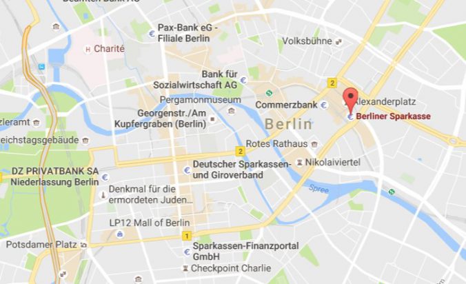 Hier befindet sich die Hauptgeschäftsstelle der Berliner Sparkasse