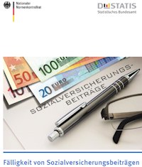 Coverblatt der Studie: Faelligkeit von Sozialversicherungbeitraegen
