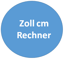 Zoll in cm umrechnen oder cm in Zoll Umrechnung 2023