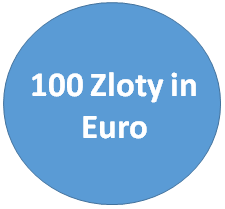 100 Zloty in Euro umrechnen